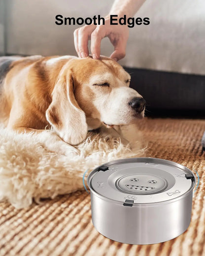 Heavy-Duty Stainless No Mess Water Bowl