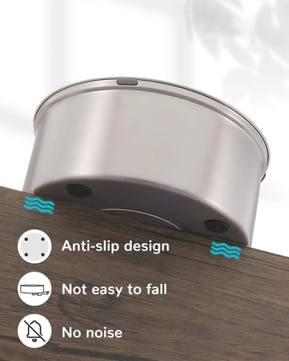 Heavy-Duty Stainless No Mess Water Bowl