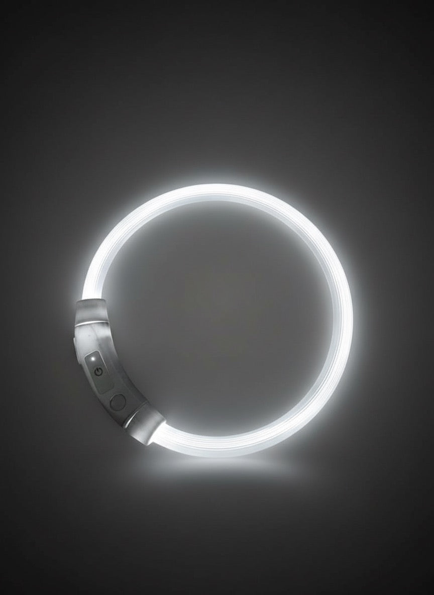 Glow Guard Halo Collar USB Rechargeable LED Light